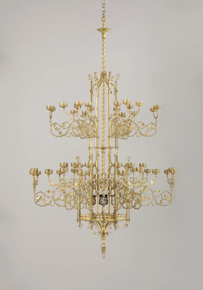 Chandelier, Augustus Welby Northmore Pugin, 1852