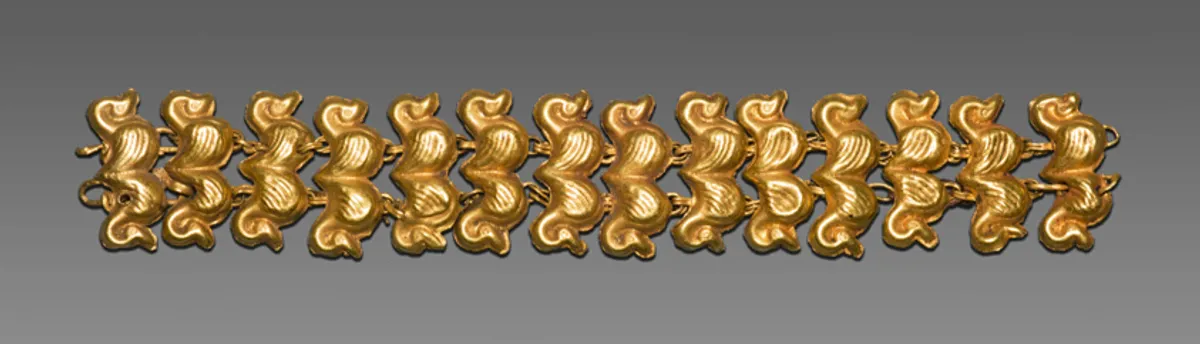 Fragment of a Necklace, Ancient Roman, 3rd century