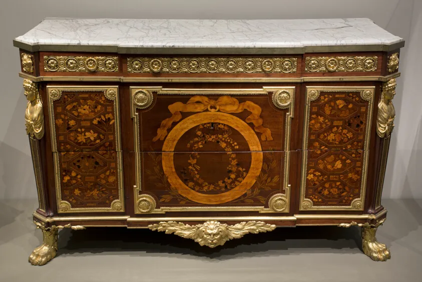 Chest of Drawers (Commode), Jean Henri Riesener, 1770–80