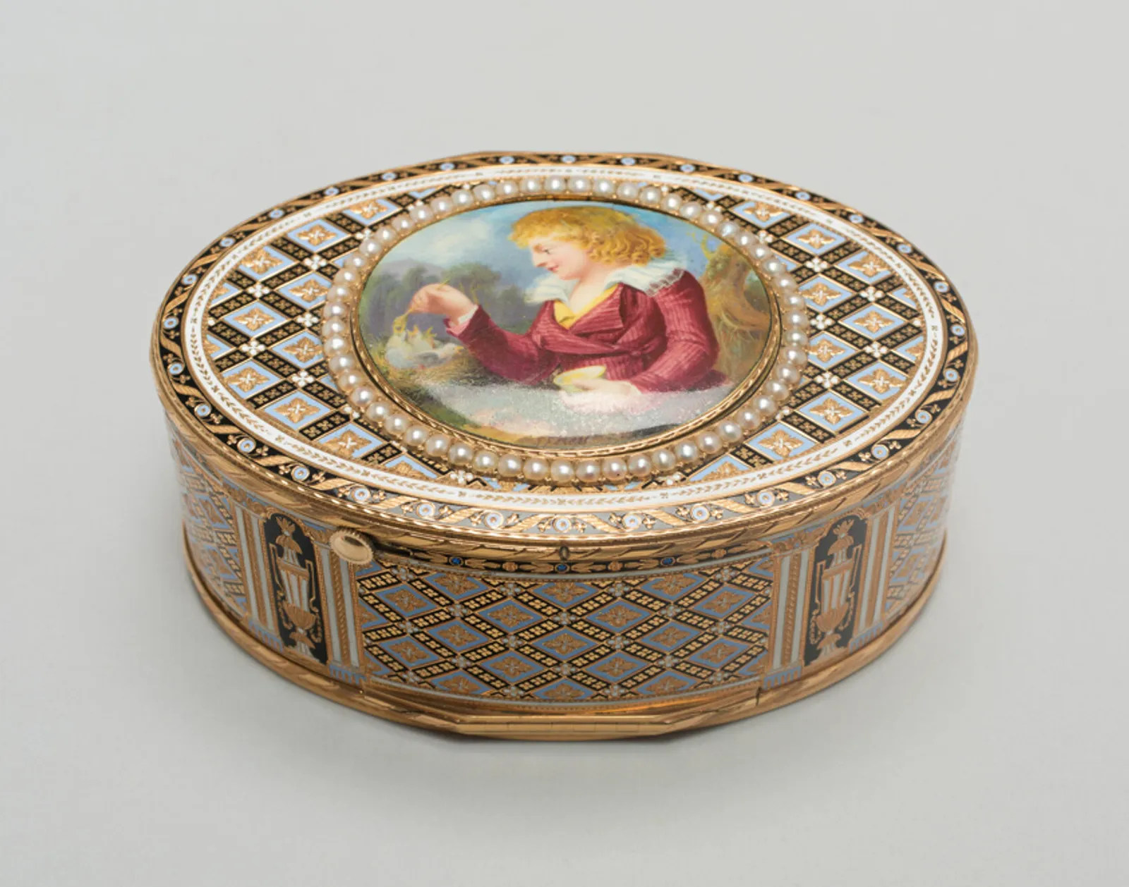 Snuff Box, Jacob Frisard, Early 19th century