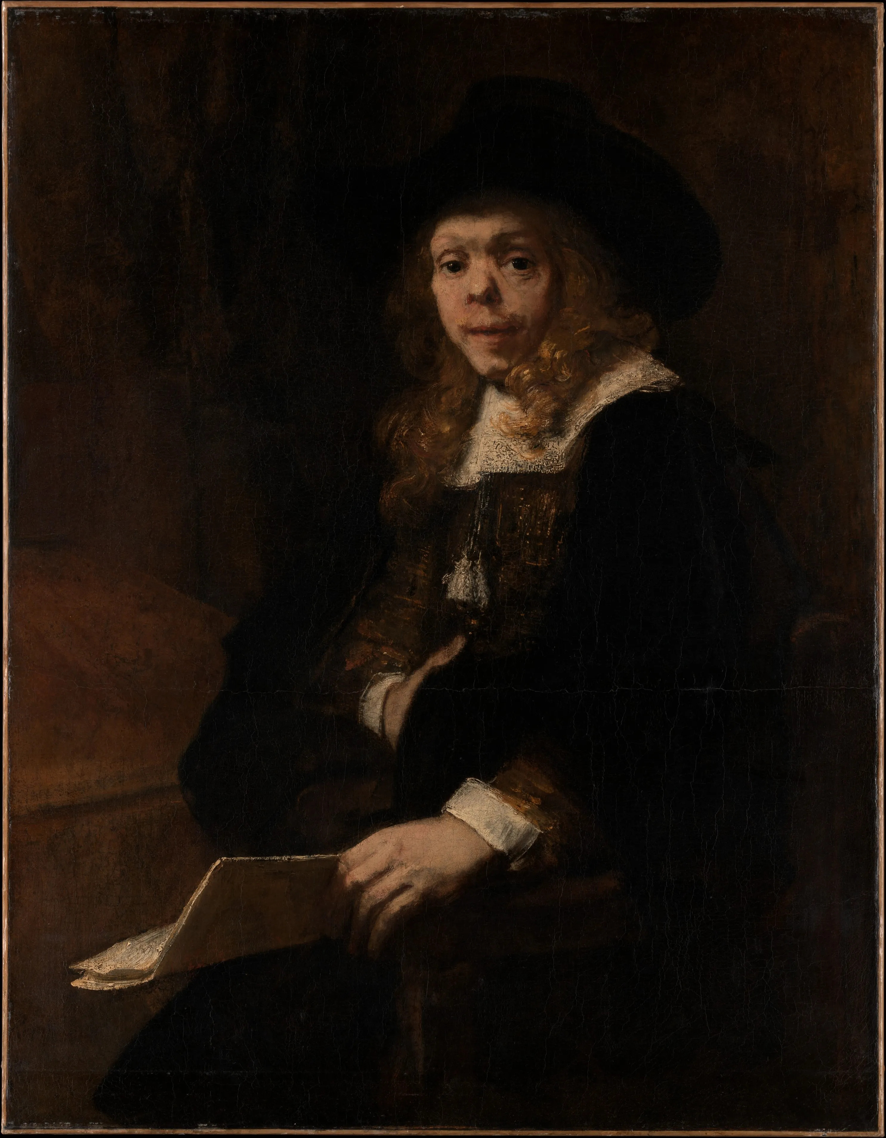 Portrait of Gerard de Lairesse, Rembrandt (Rembrandt van Rijn), 1665–67
